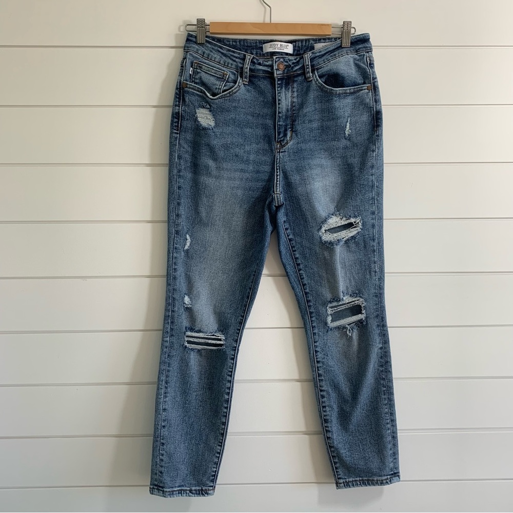 JUDY BLUE Lillian High‎ Rise Slim Fit jeans, size 11/30  style#JB88372 - Picture 9 of 9